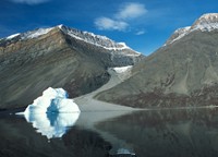 Kejser Franz Joseph Fjord , image by Troels Jacobsen , email tjac@cdnet.dk