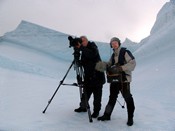 NDR making a documentary , image by Peter Von Sassen